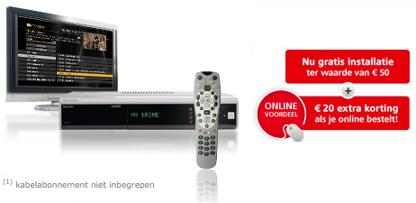 Nu gratis installatie ter waarde van € 50 + Online voordeel: € 20 extra korting als je online bestelt!
