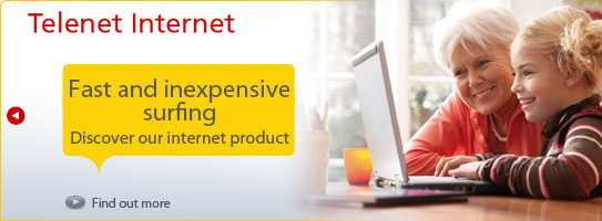 Telenet Internet | BasicNet | ComfortNet | TurboNet | ExpressNet